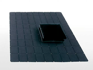 NET - Solid-color custom felt rug by Paola Lenti - view 3